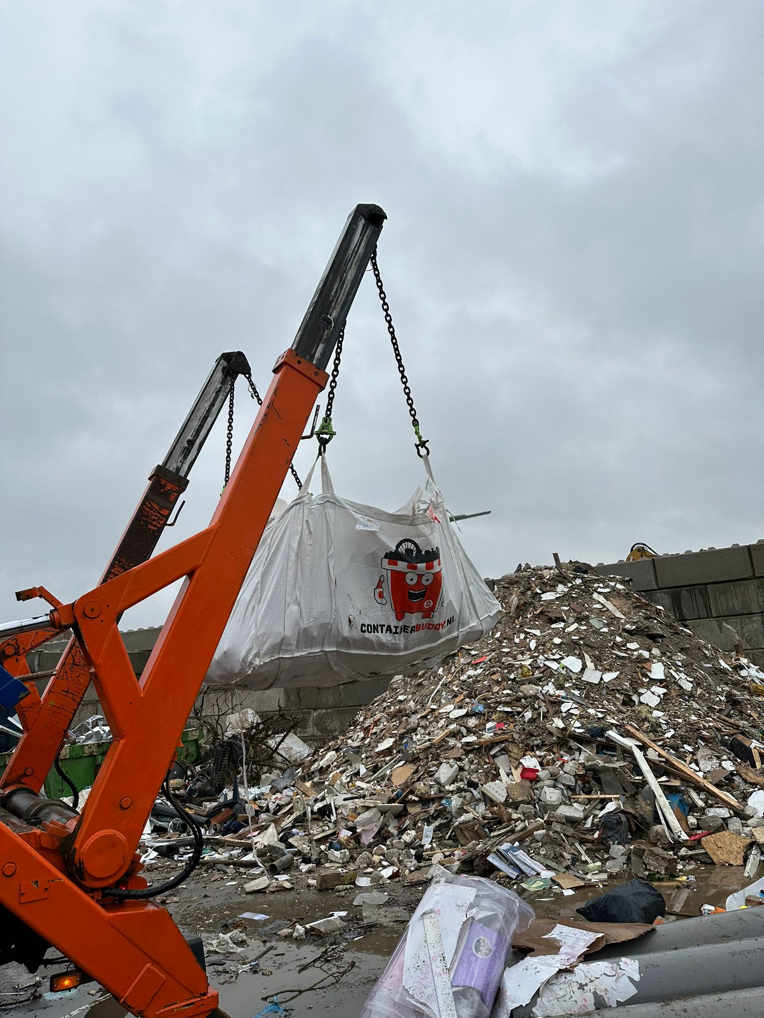 3 m³ Buddyzak big bag van Schuman Recycling